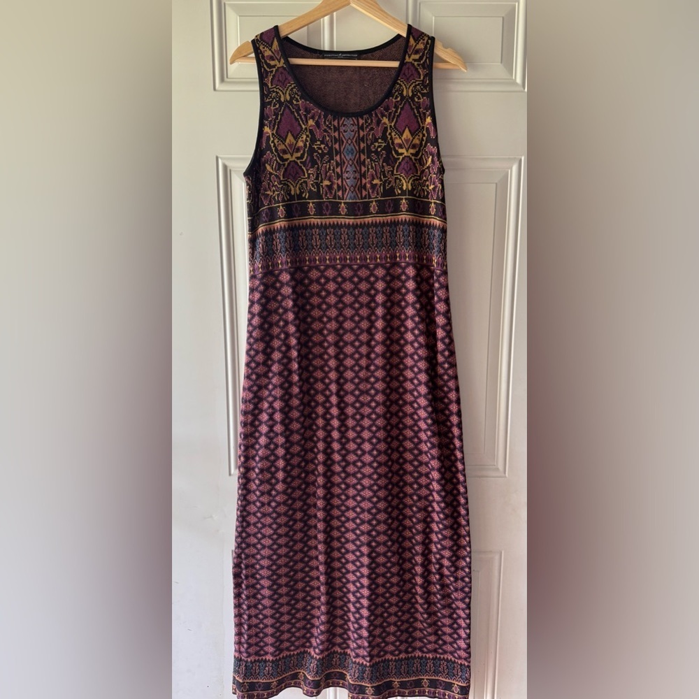 Peruvian Connection 100% Pima Cotton Maxi Dress
